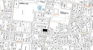 福井市三郎丸一丁目1207番のマップ